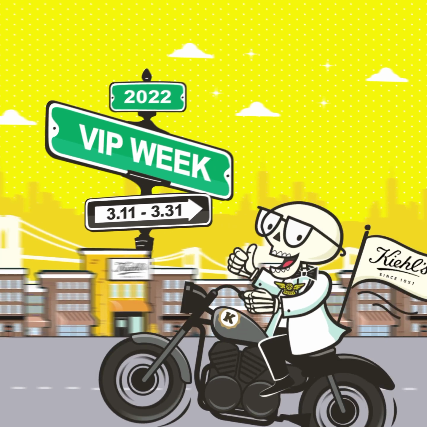 Kiehl’s – VIP Week：四重賞的護膚盛宴 (Social Media Promo & Motion Graphics) — 1