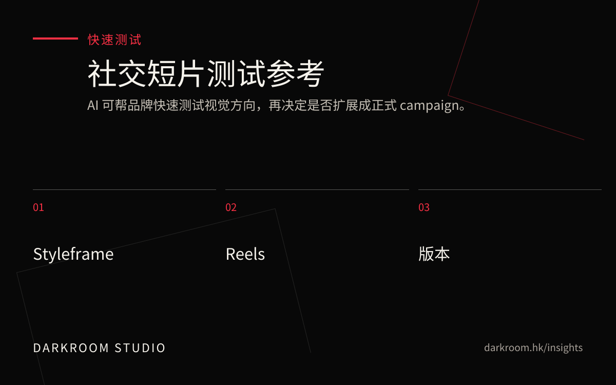 AI 社交短片测试参考图